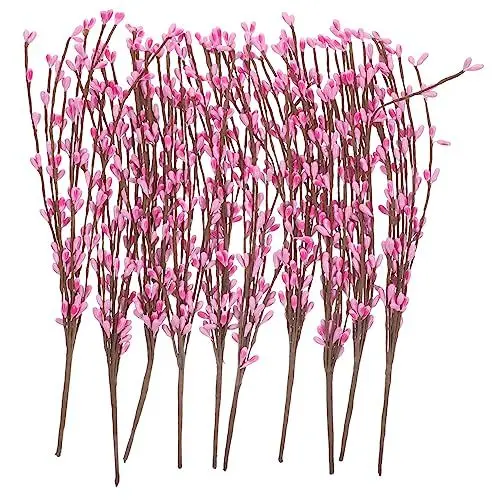Produktbild: Abaodam Bunte Künstliche Beerenzweige 30 cm Künstliche Beerenstiele Blumenauswahl für Frühlingsdekor und Party