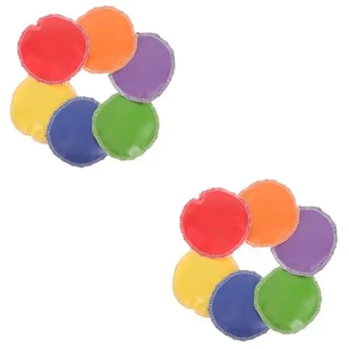 Produktbild: Abaodam 12 STK Sandsackspiel für Kinder Sitzsäcke für den Garten Kinder Mini-Spielzeug Kinderspielzeug sportspiele für Kinder Sitzsäcke für Kinder Sitzsack Bohnensäckchen zum Werfen Anzahl