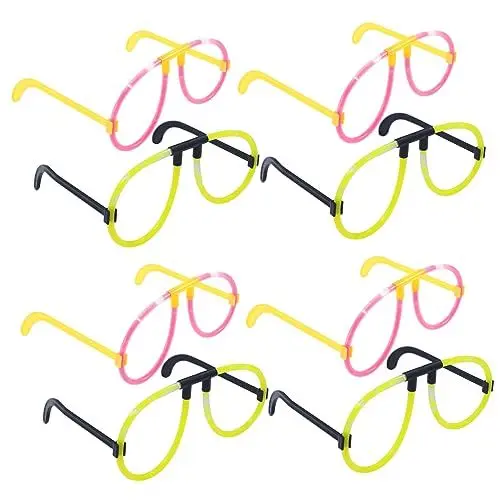 Produktbild: Abaodam 12st Kindersonnenbrille Groß Leuchtende Partyartikel Und Dekorationen Bachelorette Sonnenbrille Kinderspielzeug Einleuchten Massenspielzeug Pp Schüttgut Kennzeichenbeleuchtung