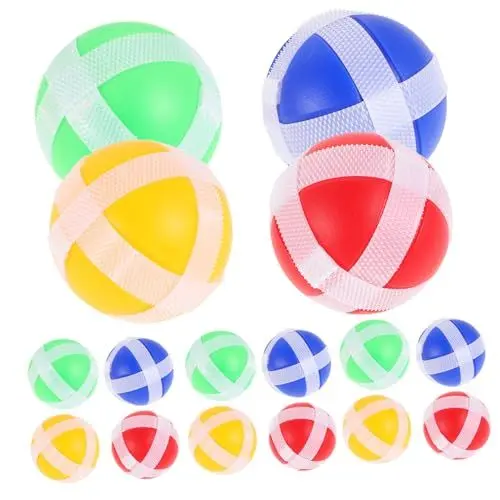Produktbild: Abaodam 16St Kinder- -Klebeball klebrige Bälle für Kinder klebrige Kugeln klebrige Bälle für Dartspiel Zubehör für Dartspiele Dartscheibe klebrige Bälle klebriges Spiel Plastik