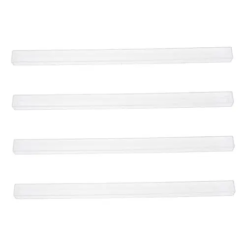 Produktbild: Abaodam 16 STK Mahjong Tablett in U-Form chinesische Mahjong-Racks Mahjong-Tisch Tabletts mit Mahjong-Fliesen Dominotisch Anti-Fall-Mahjong-Halter transparentes Mahjong-Rack Plastik