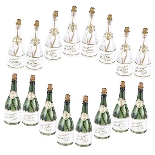 Produktbild: Abaodam 16stücke Teiliges Champagner Bubble Flaschen Für Hochzeiten Und Partys Flaschen Dekoration Als Hochzeitsgeschenk Oder Partyzubehör Für Erwachsene Und Geeignet