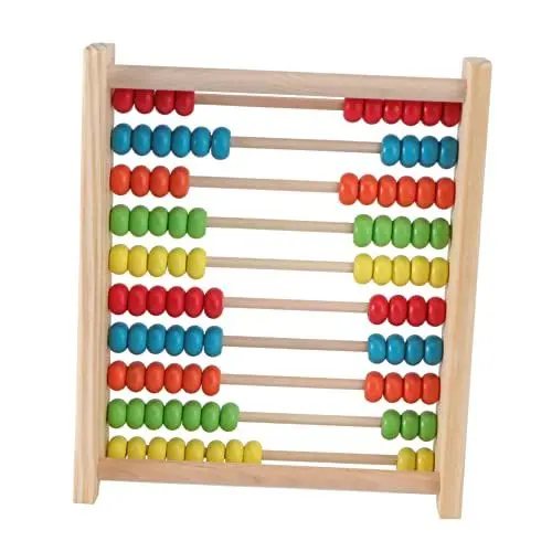 Produktbild: Abaodam 1Stk Abakusspielzeug aus Holz für Kinder für Kinder kindergeschenke Spielzeug für Kleinkinder Abacus Abakus aus Holz für Kinder Abakus-Spielzeug aus Holz Hölzern