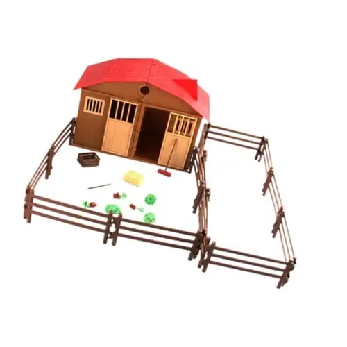 Produktbild: Abaodam 1 Satz Kinderbauernhof-modellspielzeug Kinderspielzeug Bauernhof-Szene-Spielzeug Bauernhof-spielset Für Kinder DIY-Bauernhof-spielset Spielset Mit Bauernhofszene Farmszenenmodell