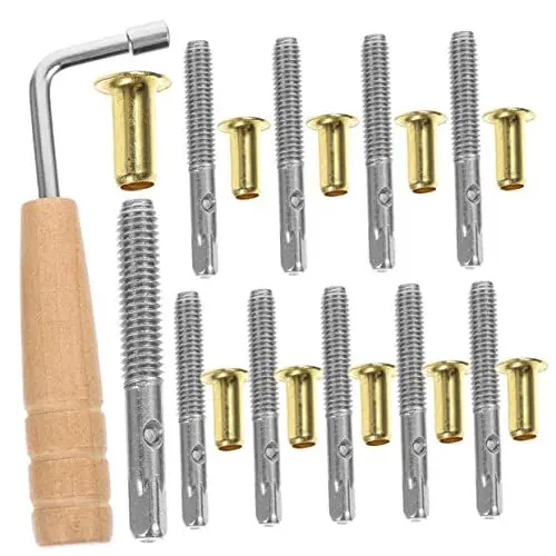 Produktbild: Abaodam Saiten-stimmstift-set Aus Metall Harfen-stimmwerkzeuge Sicher für Die Harfenreparatur