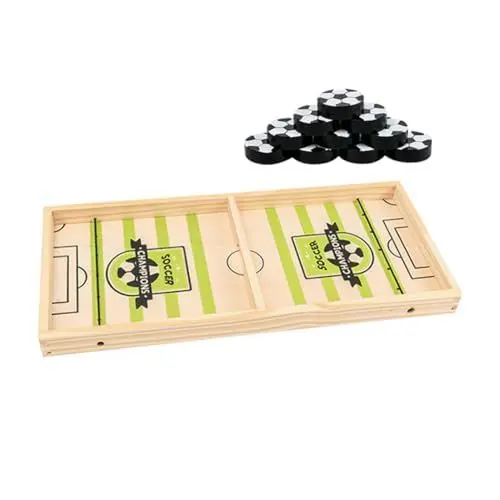 Produktbild: Abaodam 1 Set Fußball Hüpfschach Kinder Auswurfschach Schach Interaktiver Spaß Katapult Schachspielzeug Kinder Katapultschach Lernschach Holz