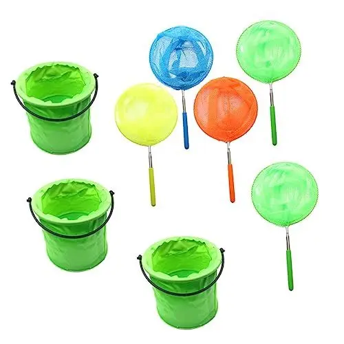 Produktbild: Abaodam 1 Set Insektenbagger Raupe Spielzeug Kidcraft Spielset Außenspielzeug Schmetterlingsnetze Außenspielzeug Einziehbares Schmetterlingsnetz Spielzeug Für Kinder