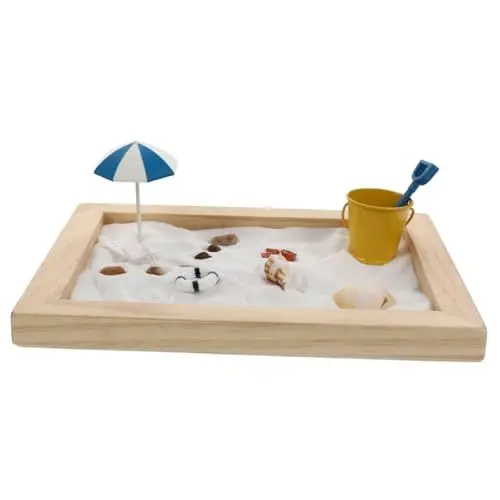 Produktbild: Abaodam Set Jungen Und Mädchen Spielzeug Für Szene Miniatur Landschaft Desktop Sandkasten Meerestiere Zen Garten Für Home Office