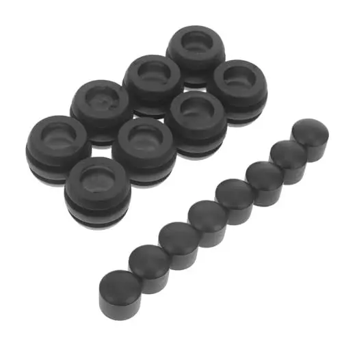Produktbild: Abaodam 1 Set Tischfußball Zubehör Tischfußball Buchsen Universelle Stangenlager Tischfußball Tischplatte Lagerstange Tischkicker Teile Tischfußball Platte Lagerstange Fußball