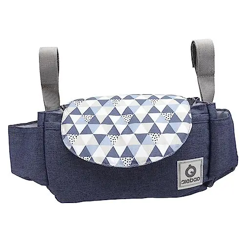 Produktbild: Abaodam 1 Stk Kinderwagentasche Windeltasche Wickelrucksack Baby Wagen Organizer Outdoor Babytasche Kinderbuggy Tasche Buggy Organizer Tasche Auto Baby Nylon Mutter Veranstalter Universal-
