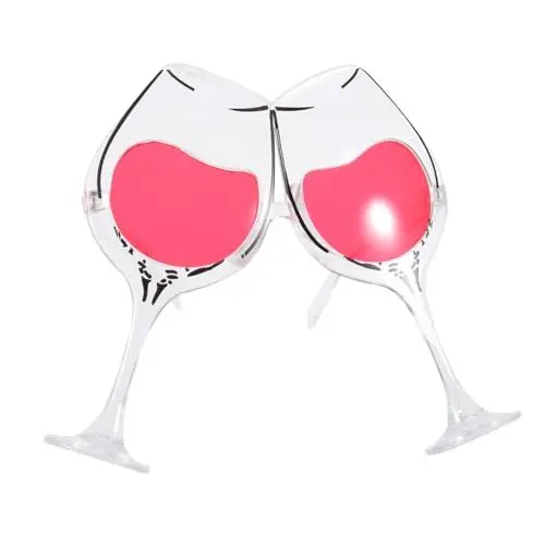 Produktbild: Abaodam 1stk Halloween Lustiger Brillenrahmen Halloween-Cosplay-Brille Halloween-Brillen Verrückte Brillen Halloween-Party-Brille Verrückte Sonnenbrille Weingläser Brillengestelle Kleidung