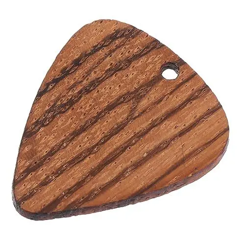 Produktbild: Abaodam 1stk Halskette Aus Holz Gitarren-picks-anhänger Entzückender Kettenanhänger Folk-gitarren-picks Gitarrenplektren Ornament Gitarrenplektrum Aus Holz Hölzern Zubehör Ukulele