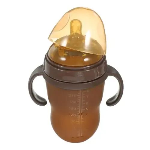 Produktbild: Abaodam 1stk Nuckelflasche Babyflasche Säugling Futterspender Babymilchflasche Säuglingsflasche Für Breite Säuglingsflasche Neugeboren Kieselgel Anti-kolik