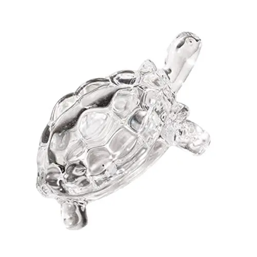 Produktbild: Abaodam Ornamente Glas Handwerk Chinesische Feng Shui Schildkröte Statue Für Wohnkultur