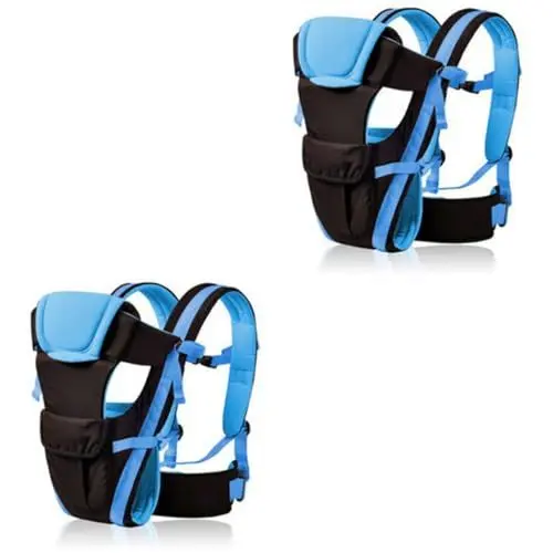 Produktbild: Abaodam 2St Babytrage wickeltuch baby trageschal babybauchtragen Baby carrying system Baby carrying bag neugeborener rucksack Babyschale Schultern Gurt Kinderwagen