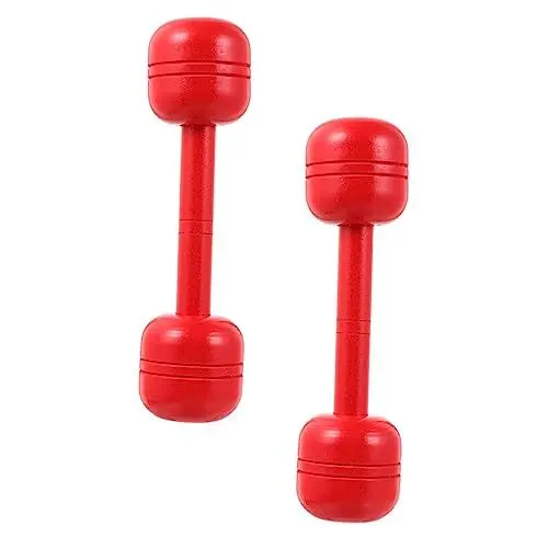 Produktbild: Abaodam 2St Holzhantel für Kinder Vorschulspielzeug Hanteln für Kinder turngeräte für Kinder kinderhanteln Spielset aus Holz Spielzeuge Armtrainingsgerät Trainingsgeräte für Kinder hölzern