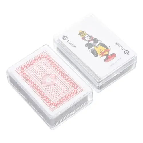 Produktbild: Abaodam 2stücke Miniatur Spielkarten Kleine Pokerkarten Für Reisen Und Partys Kompakt Handlich Für Spiele Mit Freunden Und Familie
