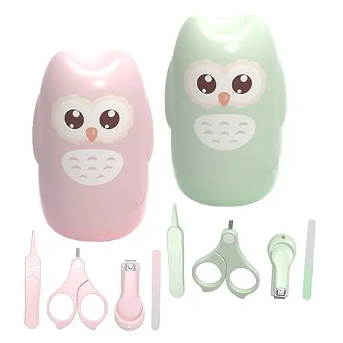 Produktbild: Abaodam 2 Sätze Nagelset Für Kleinkinder Nagel Nagelknipser Für Neugeborene Fingernagelschere Pediküre-set Für Neugeborene Kinderkoffer Fingernagelknipser Babyschere Rostfreier Stahl