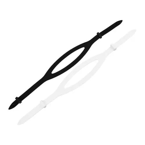 Produktbild: Abaodam 2 Stück Taucherlinsengürtel Brillenband Ersatzseil Für Schwimmbrillen Schwimmbrillen Bungee Seil Maskenbänder Für Cosplay Sportbrillenbänder Brillen Bungee Gurt Kieselgel