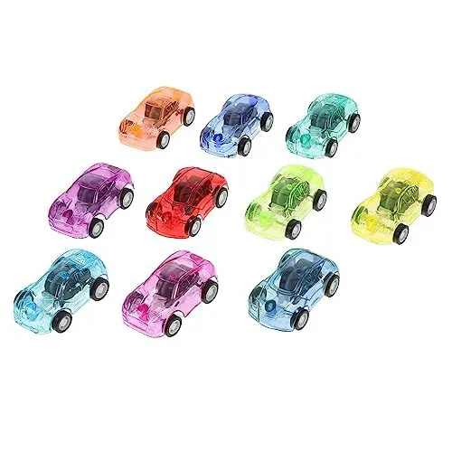 Produktbild: Abaodam 30 STK Wagen Zurückziehen Mini-Auto-Spielzeug Mini-Pullback-Fahrzeuge Push-and-go-autospielzeug Kleine Hintere Autos Mini-Spielzeug Kinder Ziehen Autospielzeug Zurück Plastik