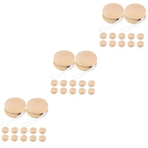 Produktbild: Abaodam 36 STK Yoyo-Ball Spielzeug Für Kinder Chinesisches Anfänger-yoyo Jo-jo-bälle Als Spielzeug Kinder Yoyo Spielzeug Yoyos Kidcraft-spielset Yoyo-Blase Yoyo-Fall Hölzern