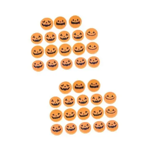 Produktbild: Abaodam 36 Stk Kürbis Radiergummi halloween heeloween kinderf Radiergummis für Karneval 3D-Mini-Radierer Radiergummis für Kinder Belohnung im Klassenzimmer Radiergummis für die Party