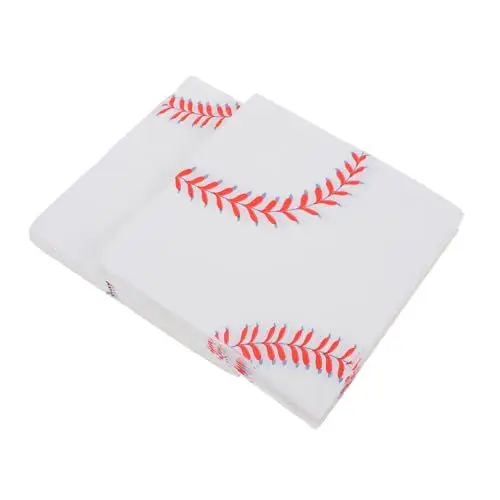 Produktbild: Abaodam 40St Baseball-Serviette weiße servietten cocktail servietten party servietten abendservietten papier Servietten aus Papier entzückende Partyservietten bunt bedruckte Servietten