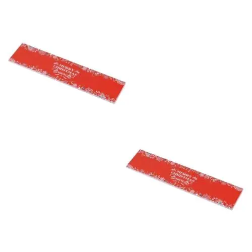 Produktbild: Abaodam 48 Stk Urlaub Weinflaschenabdeckungen Weihnachtsweinetiketten Weihnachtsflaschendekoration Flaschenetiketten Weihnachtsflaschen-outfits Flasche Wickeln Geschenk Halloween Kleidung