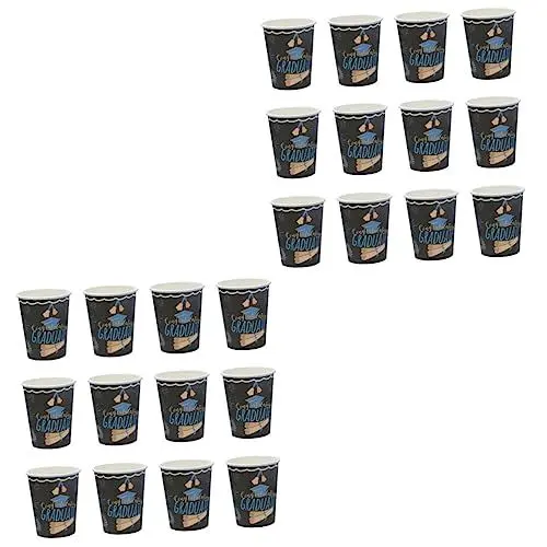 Produktbild: Abaodam 48 Stück 2020 Geschirrset Kaffeebecher Einweg Einweg-geschirr-kit Partyzubehör Aus Papier Das Banner Papierblumen Kind