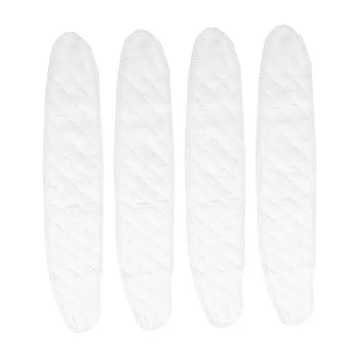 Produktbild: Abaodam 4 Stück babybauchnabel halstuch halstücher Neugeborenen Nabelgurt schal weißer Ordner für Kleinkinder Bauchschutzgurte Bauchnabelgürtel für Babys Baumwolle
