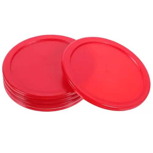 Produktbild: Abaodam 5stücke Teiliges Air Hockey Pucks Robuste Kunststoffscheiben Für Tischspiel Für Indoor-aktivitäten Und Kompatibel Tischhockey-Spielen Als Ersatz Für Airhockey-tische