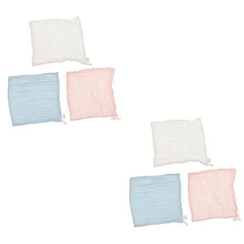 Produktbild: Abaodam 6 STK Spucktuch Geschenke für Geburt pflegeprodukte Neugeborenes Taschentuch Babyhandtücher Turban babyhandtuch Spucktücher Gesichtstuch für Neugeborene Junge Badetuch