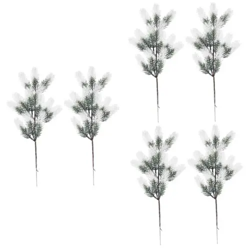 Produktbild: Abaodam 3 Sets Künstliche Kiefernnadeln Für Weihnachtsdekorationen Realistische Gefälschte Kiefernnadeln Für Kranz 2 Stück * 3