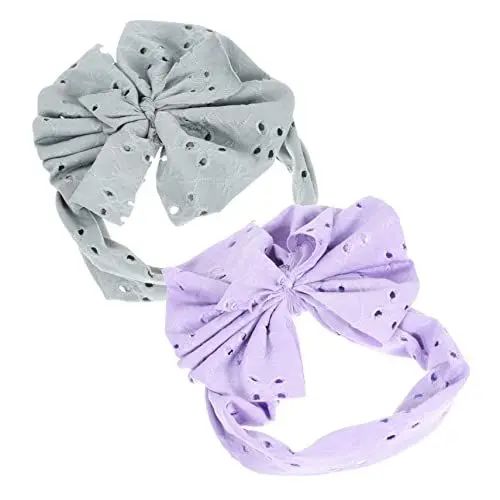 Produktbild: Abaodam 6 Stk Mädchen Stirnband elastische Haarbänder Haarschmuck für Kleinkinder halloween haarschmuck kinder haarspangen Haarband mit Schleife -Stirnbänder mit Schleife Stoff