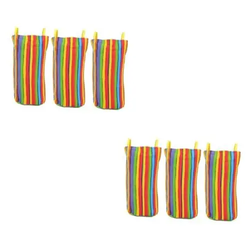 Produktbild: Abaodam 6 Stk Sprungsack draußen Kinderspielzeug balanciersteine für kinder spielset kinder outdoor Requisiten für Outdoor-Spiele karneval springen taschen Stoff