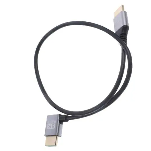 Produktbild: Abaodam Und Flexibler Tv-koppler 8k-videokabel Abgewinkelter Für Monitor Und Laptop