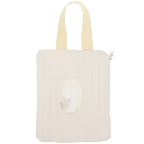 Produktbild: Abaodam Baby-Feuchttuchspender Tragbare Tasche Osterhase Kaninchen Bestickte Tasche Wiederverwendbarer Reise-Feuchttuchbehälter Feuchttuch-Tragetasche Halter Für Reisen