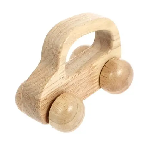 Produktbild: Abaodam Baby Hält Auto Spielzeuge Kinderspielzeug Baby Beißspielzeug Spielzeug Für Babyautos Baby-Push-Spielzeug Autos Für Babys Hölzerne Autos Kleinkind Kinderwagen Holz Spielzeugauto
