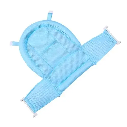 Produktbild: Abaodam Baby-badenetz Badewannen-sitznetz Baby-duschnetz Maschenware Aus Baumwolle 4 Haken Keine Matte Für Die Badezeit Des Babys