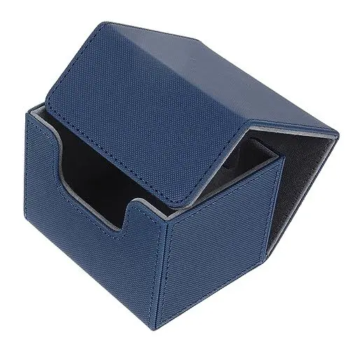 Produktbild: Abaodam Spielkarten Aufbewahrungsbox Kartenaufbewahrung für Sammelkarten Im Schreibtischbox-stil Aus Leder