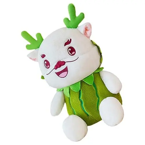 Produktbild: Abaodam Fruchtdrachenpuppe Ausgestopfte Drachenfigur Maskottchen Drachenmodell Drachenmaskottchenpuppe Drache Stofftier Jahr des Drachen Sternzeichen Maskottchen Spielzeug