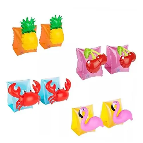 Produktbild: Abaodam Kinderflöße Spielzeug Wandtattoo Hund Armbinde Armring Water Toys for Kinder schwimmflügel Arm schweben Schwimmarmbänder Krabbe Schwimmring Wassermanschette Hilfsstoffe