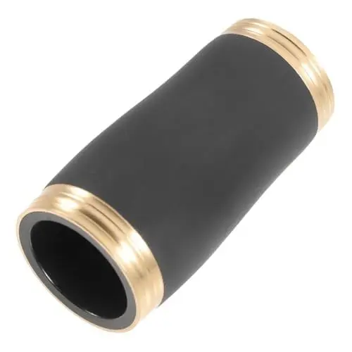 Produktbild: Abaodam Klarinettenzubehör Klarinettenstimmrohr Klarinettenstimmrohr Holzblasinstrument Stimmrohr Holzblasinstrument Teil Ersatzstimmrohr Holzblasinstrument Ring Schwarzes Abs