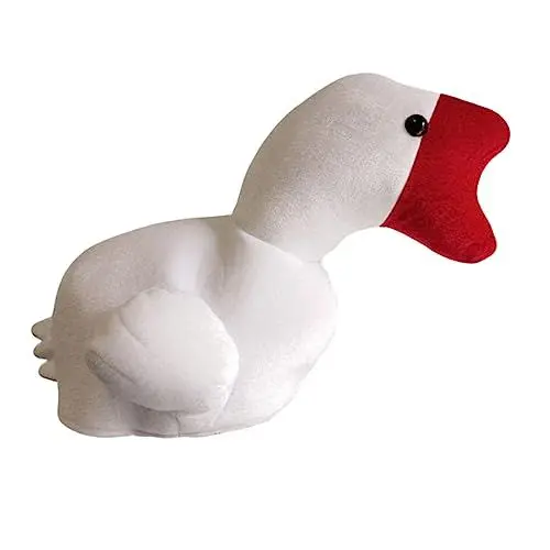 Produktbild: Abaodam Lustige Gänse-kopfbedeckung Plüschtierhut Cosplay-kostüm Für Erwachsene Originelles Party-accessoire