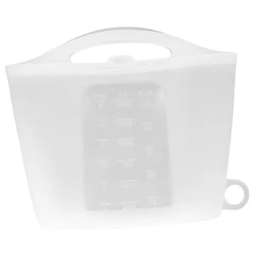 Produktbild: Abaodam milk storage bags isoliertasche für babyflaschen Mikrowellen-Dampfsterilisatorbeutel Silikonbeutel zur Aufbewahrung von Lebensmittelbeutel Lebensmittelbehälter Gemüsebeutel