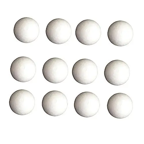 Produktbild: Abaodam Polystyrolschaumformen 8 cm Bastelschaumkugel 15Pcs Styroporkugeln DIY- Schaumkugeln ?e Glattes für Hochzeits Weihnachtspape DIY- Schaumkugel