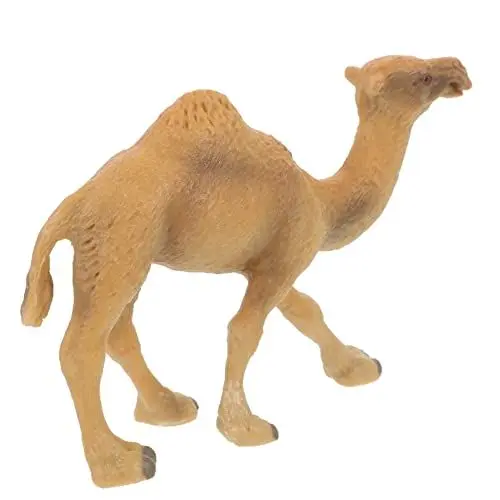 Produktbild: Abaodam Simulation Kamel Modell Desktop-Kamel-Ornamente Gefälschte Kamelskulptur Realistische Kamelfigur Wüstentierfiguren Tierstatuen Kunststoff Lebensechte Plastik Zubehör Kind Haushalt