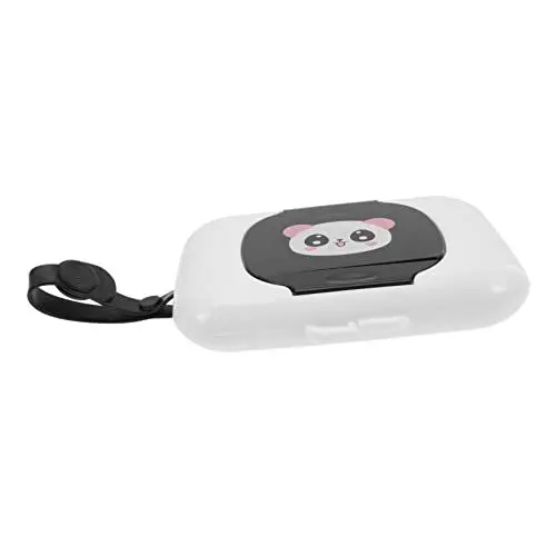Produktbild: Abaodam Wischtuchbox Feuchttuchspender Outdoor Behälter Feuchttuchhalter Babywindeln Serviettenspender Etui Tücher Behälter Wischtuch Behälter Reisespender Weiß Pp