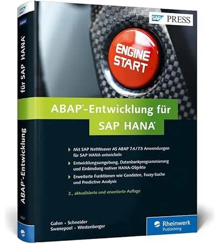 Produktbild: ABAP-Entwicklung für SAP HANA (SAP PRESS)