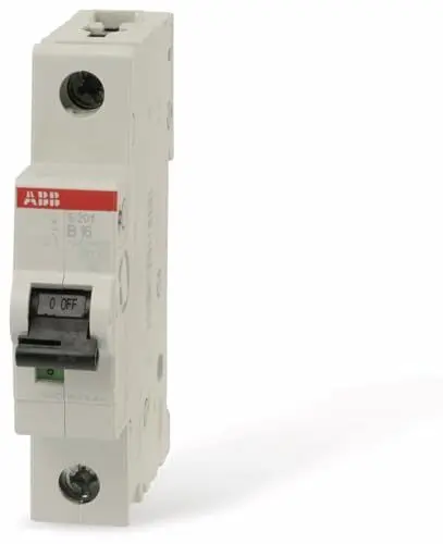 Produktbild: ABB S201-B16 Sicherungsautomat S200-1P 16 A-B 2CDS251001R1165